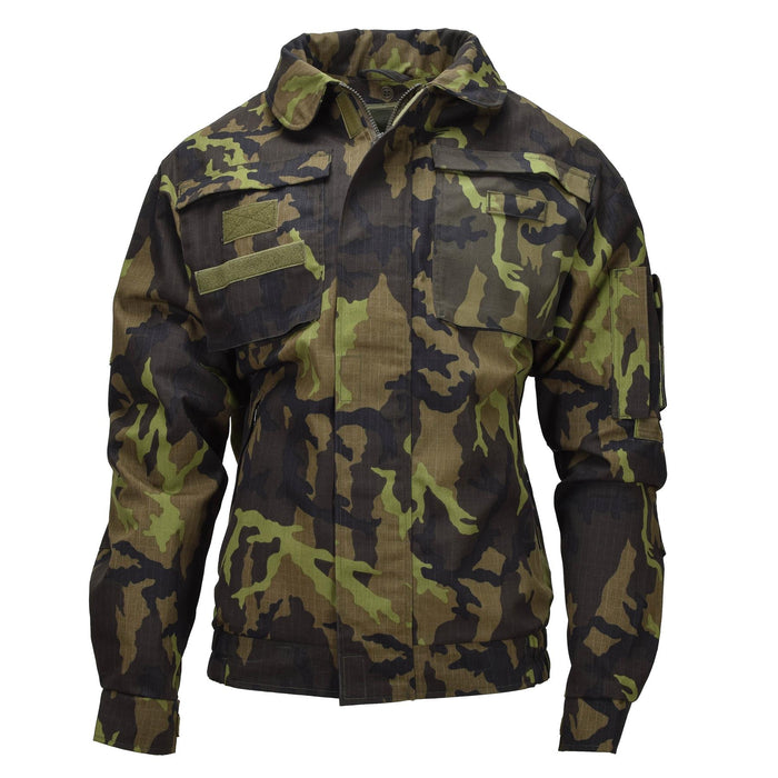 Original Czech Military Combat Field Jacket Polycotton VZ95 Camouflage