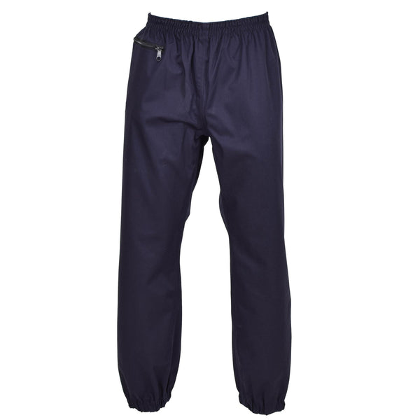 Genuine Dutch army rain pants Gore-Tex waterproof outdoor wet weather trousers