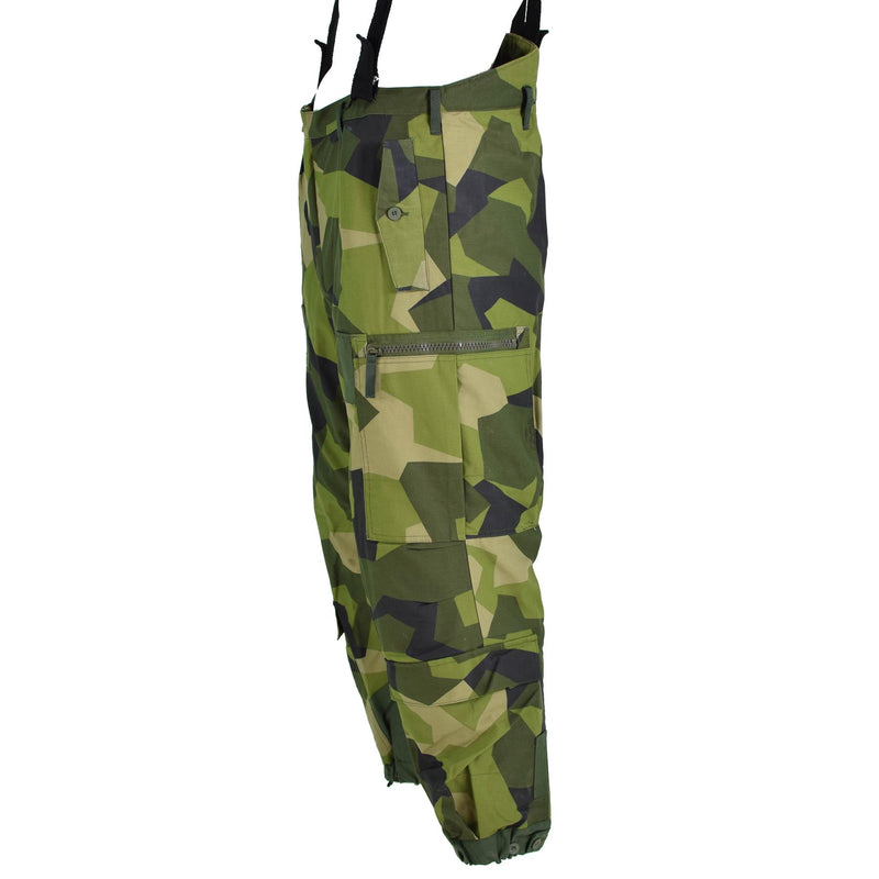 Original Swedish thermal tanker pants m90 splinter camouflage BDU trousers NEW