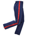 Original Italian Military Training Track Pants Athletic Red Stripe Navy Blue