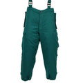 Original Austrian Military Thermal Bib Pants Cold Weather Insulated Green
