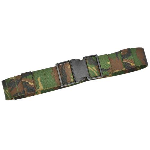 Original Dutch army field troops tactical belt military webbing woodland NEW