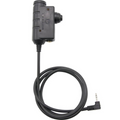 Earmor PTT Adapter Motorola 1-Pin Radio Headset Wired Tactical Black