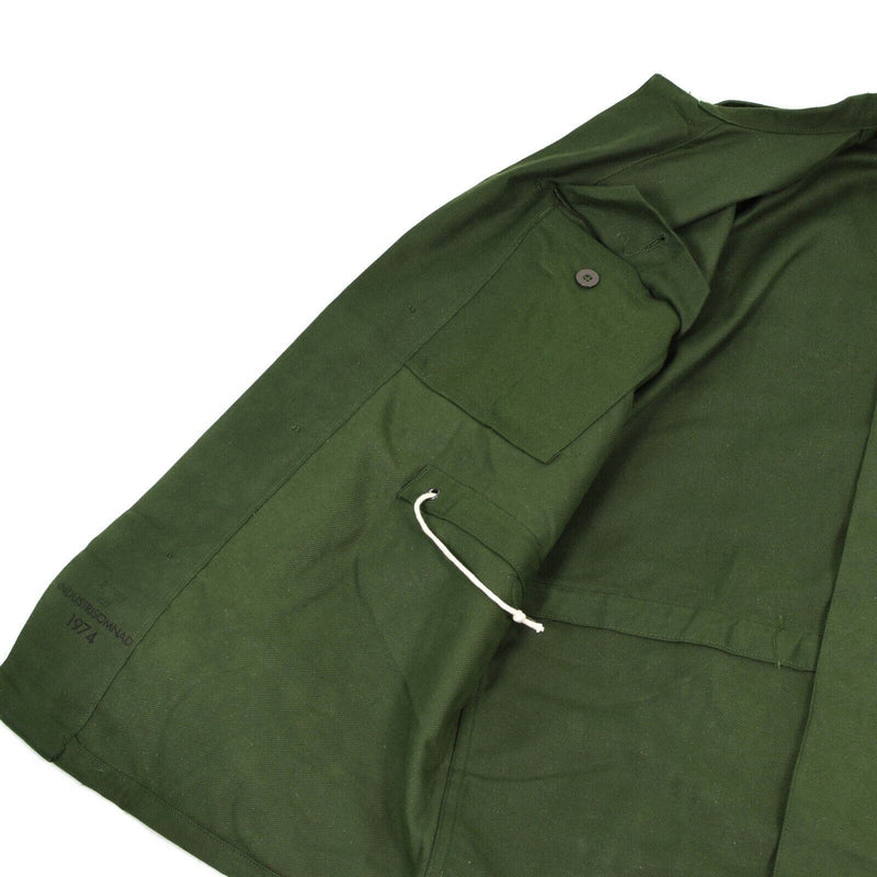 Genuine Swedish army green tactical combat jacket Sweden military issue surplus