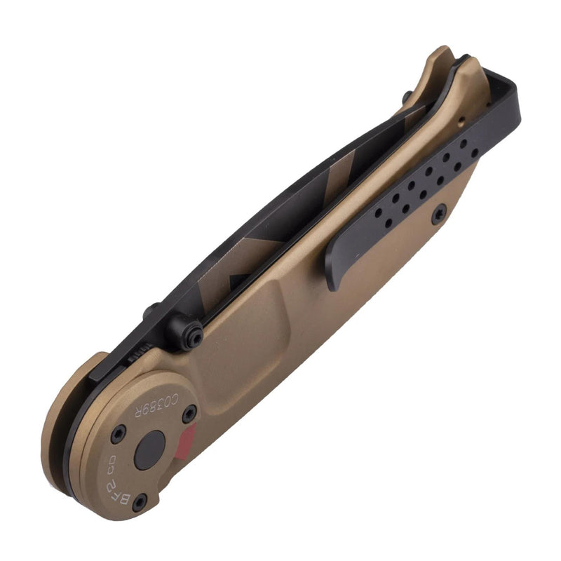 ExtremaRatio BF2 CD DESERT WARFARE tactical folding knife N690 double liner lock
