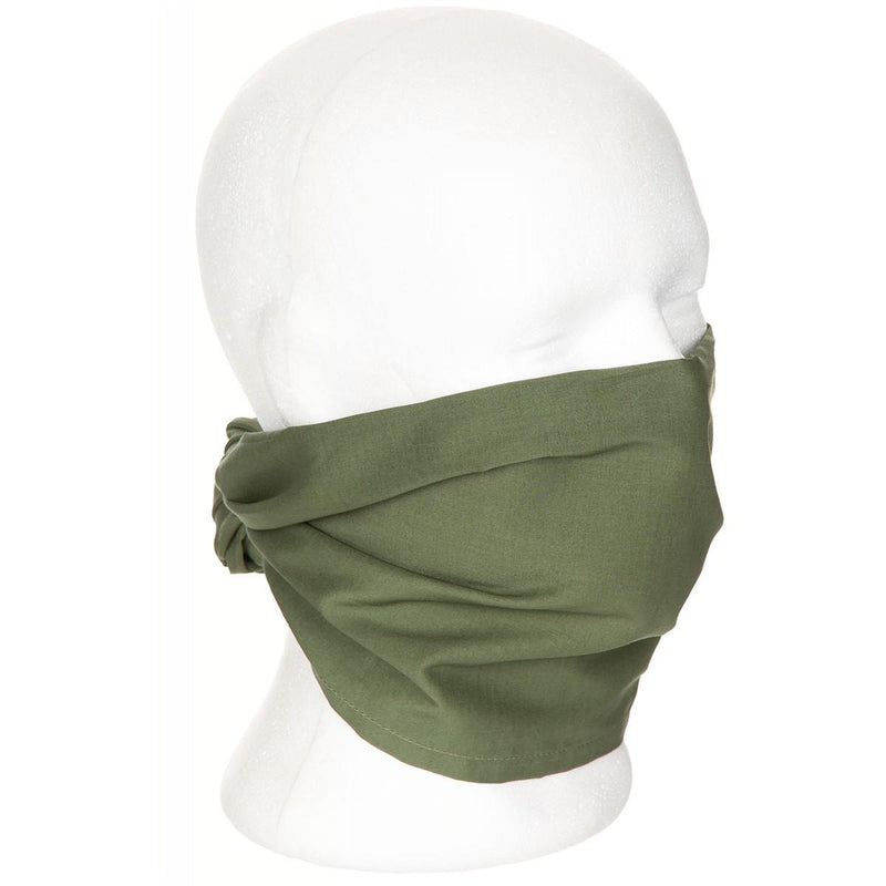 Genuine British army Desert Scarf Green bandana headwrap 105x40cm 41"x16" NEW