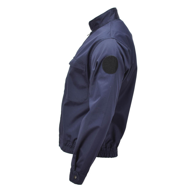 Genuine French military police uniform jacket blue solid ripstop MP shirts NEW