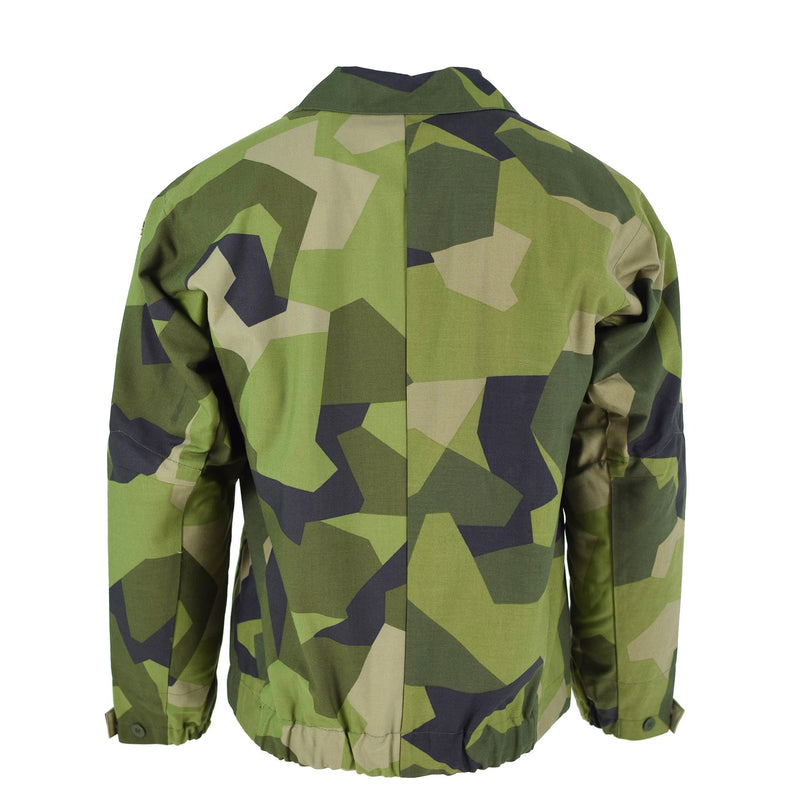 Original Swedish army M90 jacket splinter camouflage field combat tanker NEW
