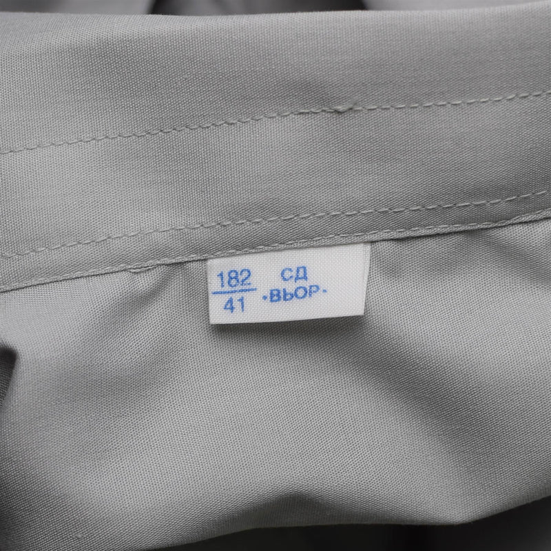 Genuine Bulgarian army cotton grey shirt unissued military long sleeve NEW