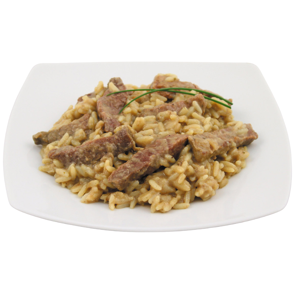 MFH Canned Ready Meal Chopped Beef with Rice 400 g Camping Outdoor Food