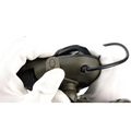 EARMOR M16A ARC Helmet Rail Adapter PLUS Series Hearing Protector Coyote Brown