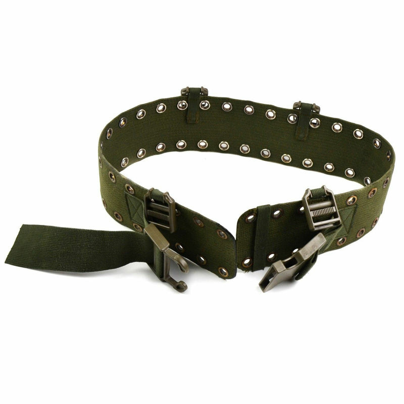 Original German army harness belt Webbing tactical belt suspenders combat