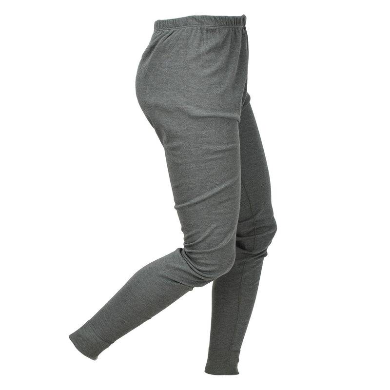Original Belgian Military underpants thermal olive jersey pants flame resist NEW