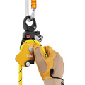 PETZL PRO TRAXION Progress Capture Pulley Swivel Rope Hauling Device Yellow