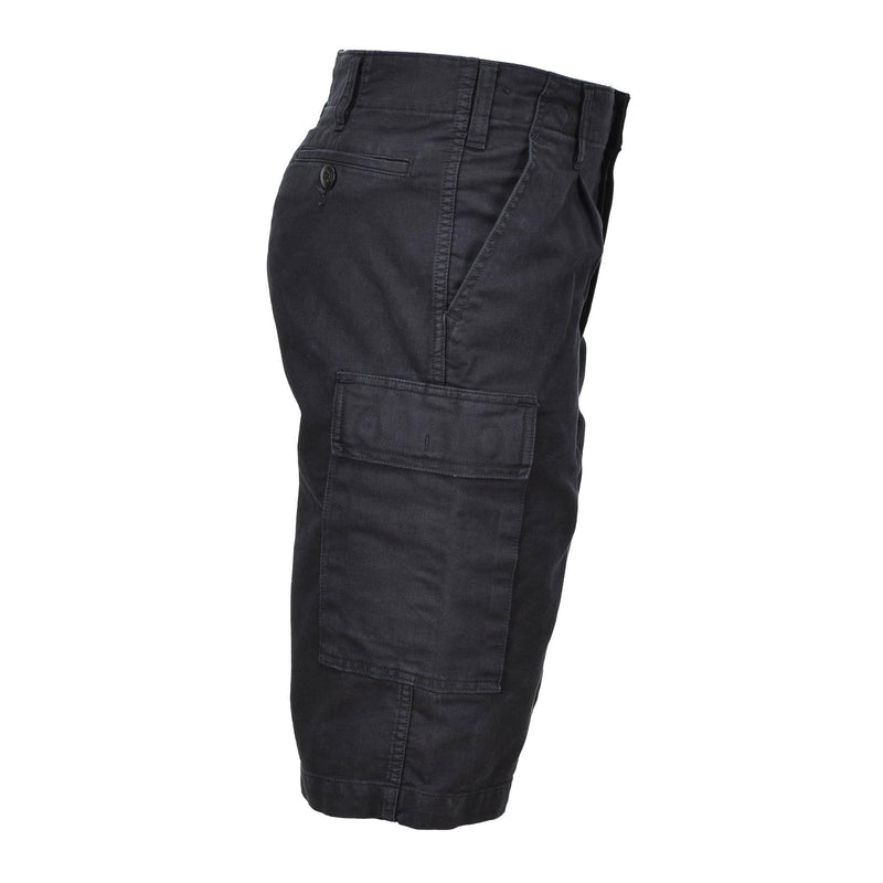 Leo Kohler military personnel bermuda shorts knee-length hiking shorts black