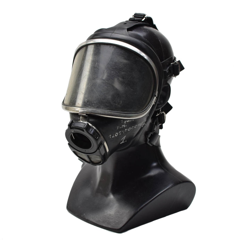Genuine Drager Panorama Nova Face mask firefighter gas full respirator Black