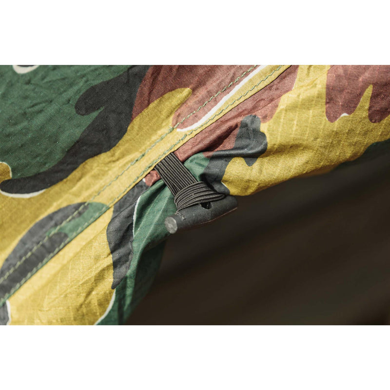 Genuine Belgian Military two-person tent waterproof ripstop jigsaw tabernacle
