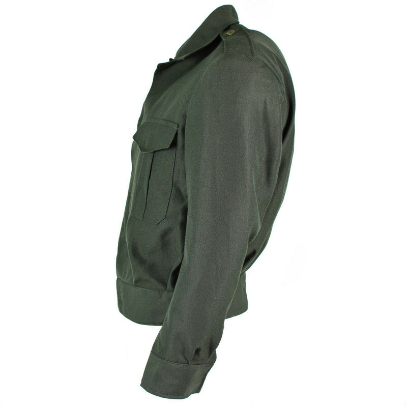 Original Greek army Field ike jacket gabardine wool blaze Greece military NEW