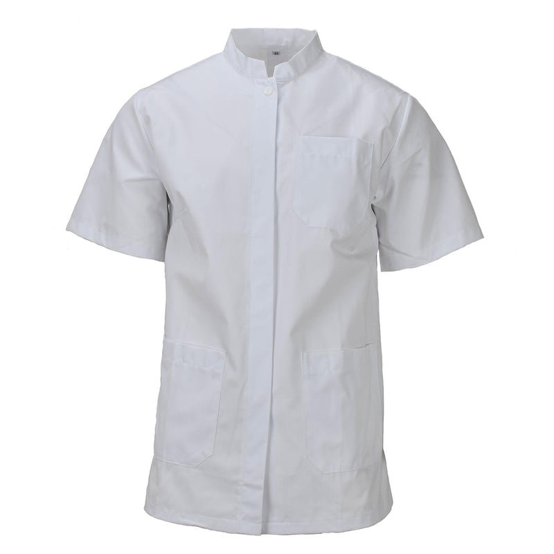 Original Finnish army classic short sleeve shirts white breathable vintage NEW