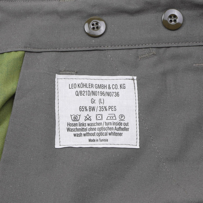 Leo Kohler knee-length shorts military personnel bermuda flecktarn camouflage
