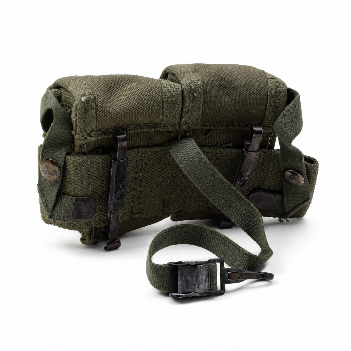 Original Greek Military M56 Style Hand Grenade Pouch Army Surplus Olive