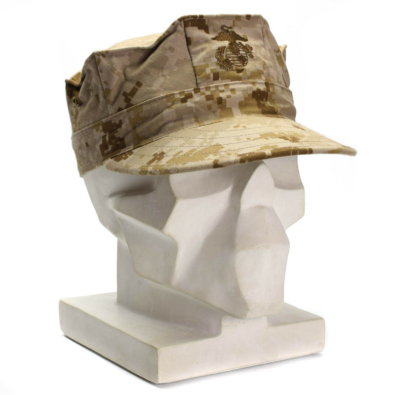 Genuine U.S army garrison cap MARPAT MC DESERT field military hat BDU patrol