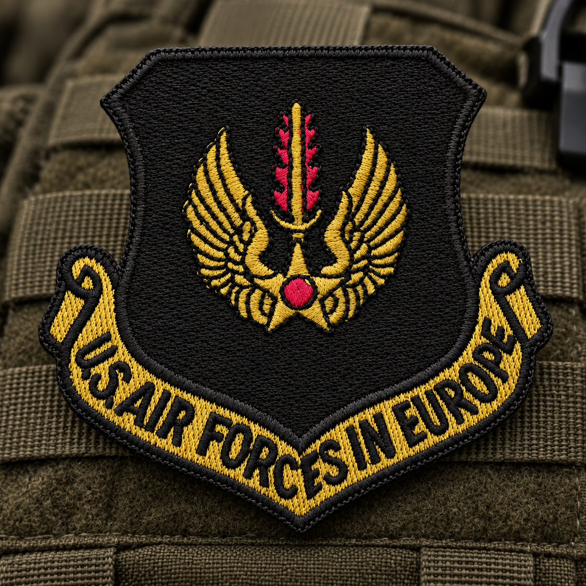 Original USAFE US Air Forces in Europe Patch Embroidered Collector Insignia