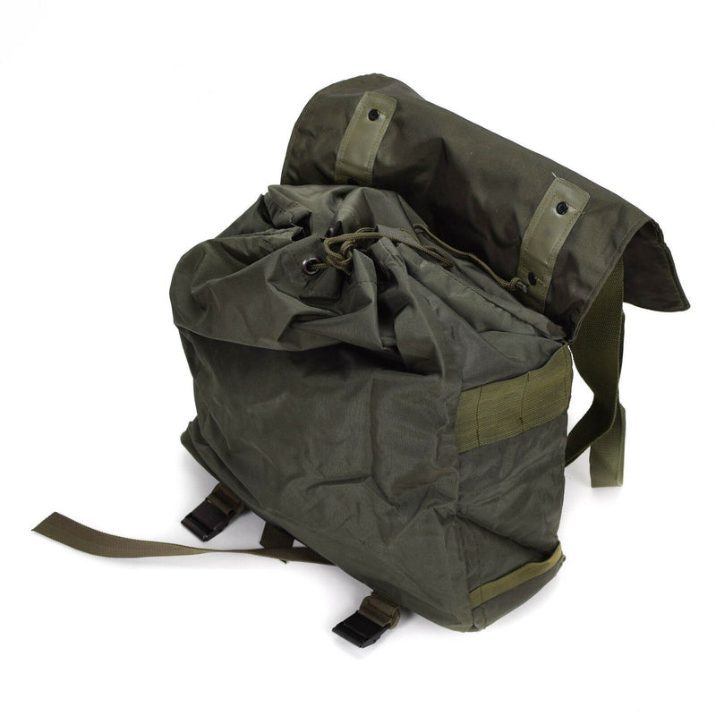 Original Austrian army combat day pack military issue bag haversack olive