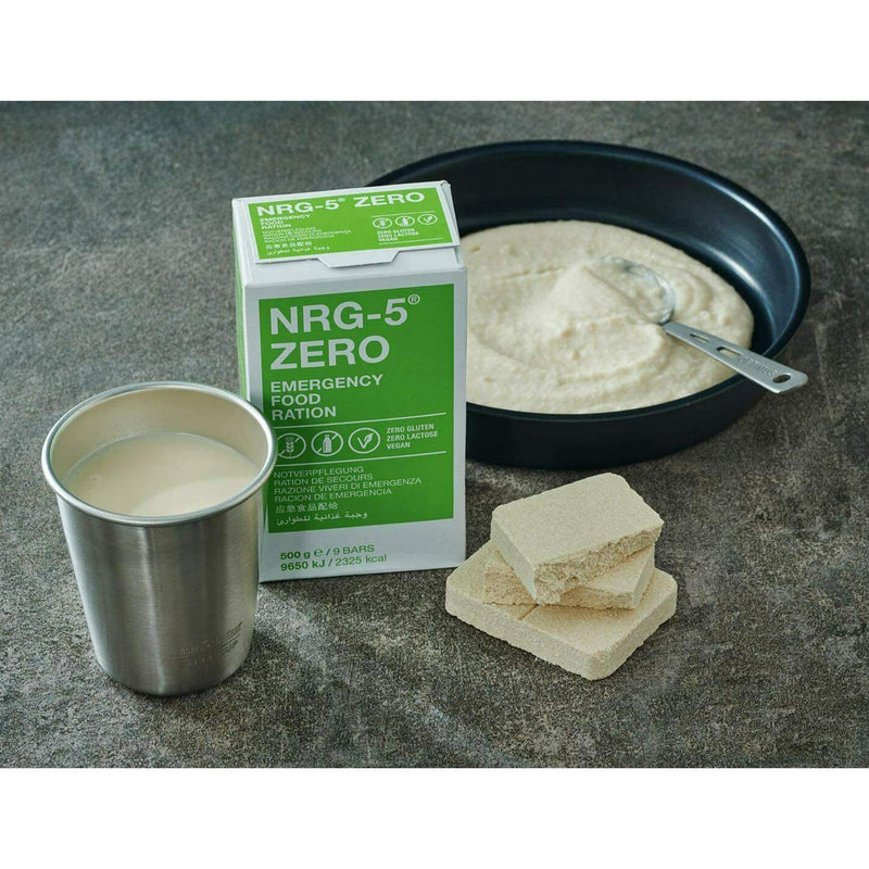 Emergency ration army survival food pack MRE prepper Military NRG-5 Zero 500 g