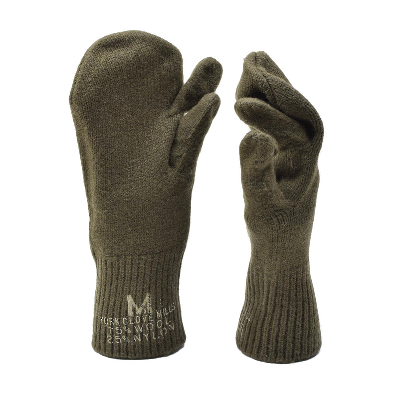 Original U.S. Military Trigger mittens military surplus wool warmers gloves NEW