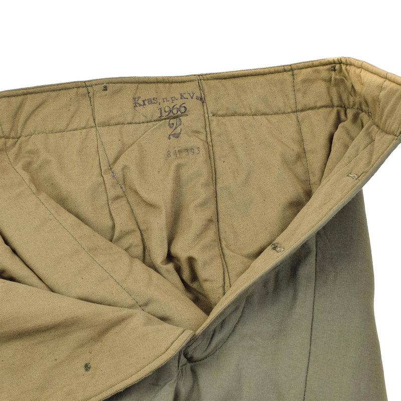 Genuine Czech army Liner pants M60 Lining thermal trousers military surplus NEW