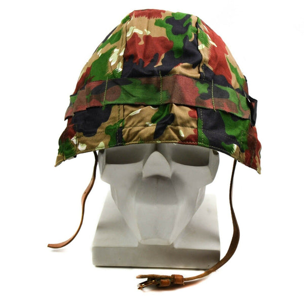 Original Swiss army military helm M71 cover alpenflage Camo