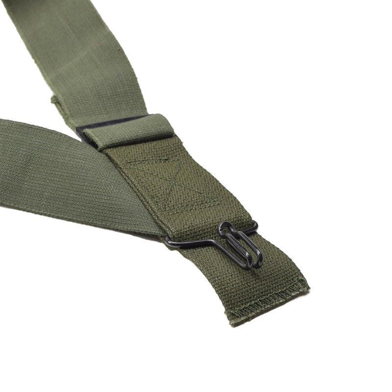 Original U.S. military M1950 suspenders pants braces shoulder harness olive NEW