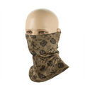 M-TAC Microfleece Neck Gaiter Drone Pattern Tactical Outdoor Scarf Tan