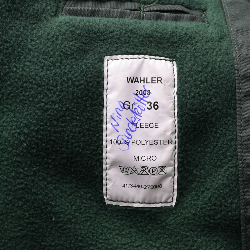 Genuine German police jacket GoreTex green waterproof BGS parka Border Guard