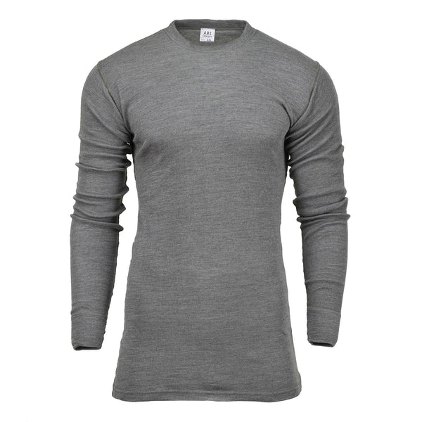 Genuine Belgian Military undershirt thermal gray jersey shirts flame resist NEW