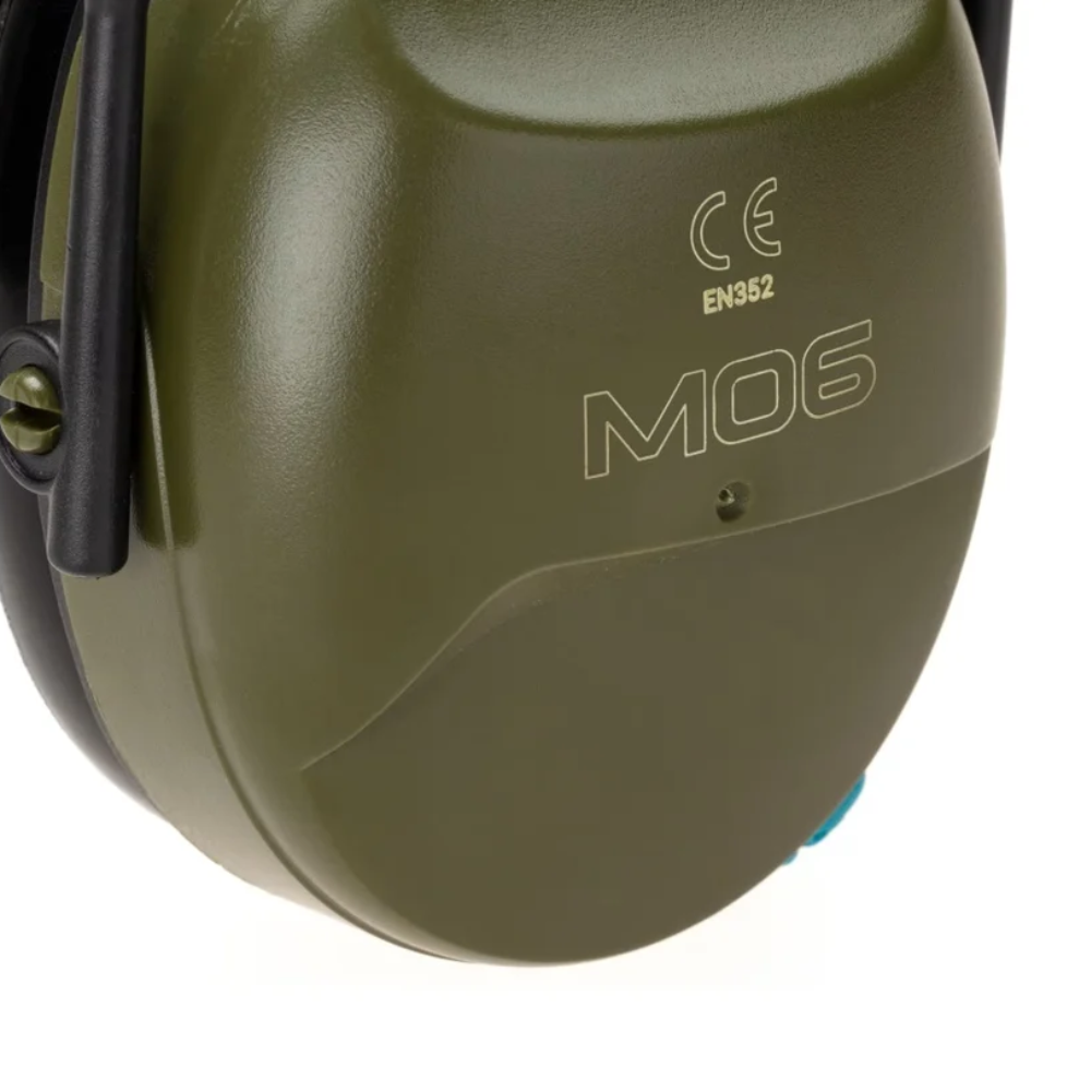EARMOR M06A Passive Hearing Protector NRR 24 Shooting Range Earmuffs Green