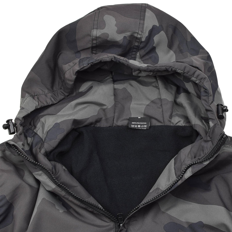 MIL-TEC Anorak sports jacket lightweight CCE night camouflage hooded sportswear