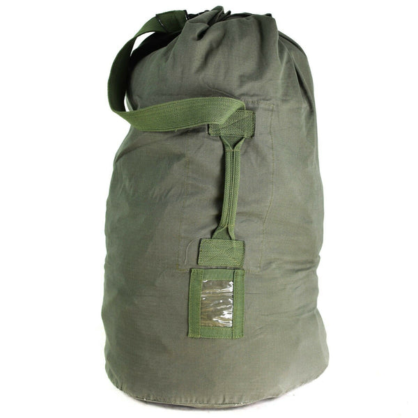Original Dutch Military Duffel Bag 100liters ripstop Sack Canvas Kit olive