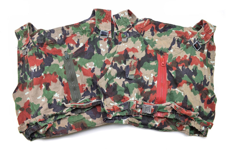 Genuine Swiss Army Combat TAZ 83 Camo Vest Backpack Daypack Military Switzerland