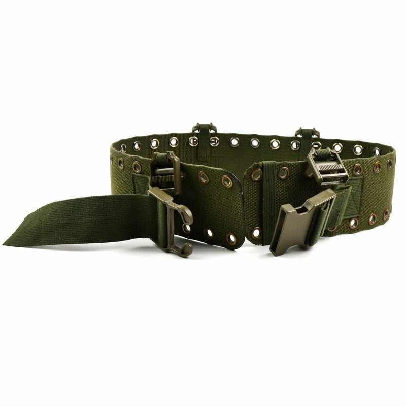Original German army harness belt Webbing tactical belt suspenders combat