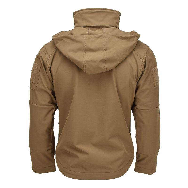 MIL-TEC Military style SCU14 jacket hiking activewear hooded outdoor Dark Coyote