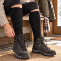 Original British Military Winter Socks Warm Ribbed Knit EU 39–40 Black