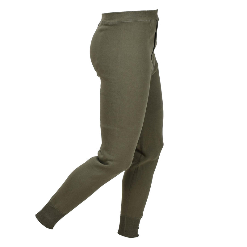 Original French Military thermal underpants cold weather warming pants olive NEW