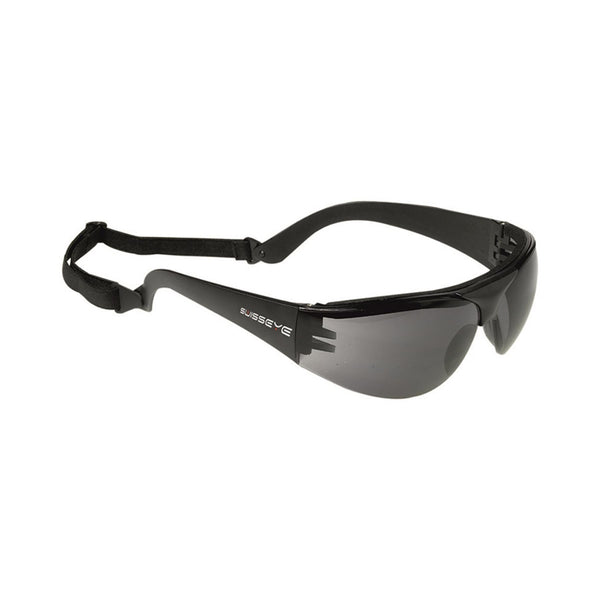 SWISS EYE wide safety glasses smoke color lenses anti-fog anti-scratch goggles