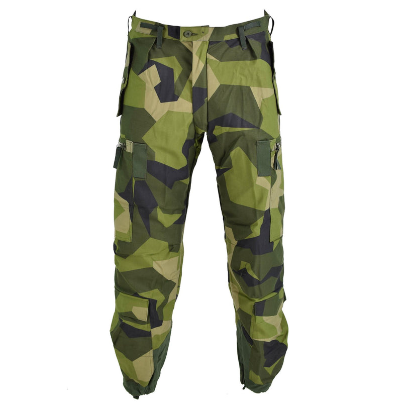 Original Swedish thermal tanker pants m90 splinter camouflage BDU trousers NEW