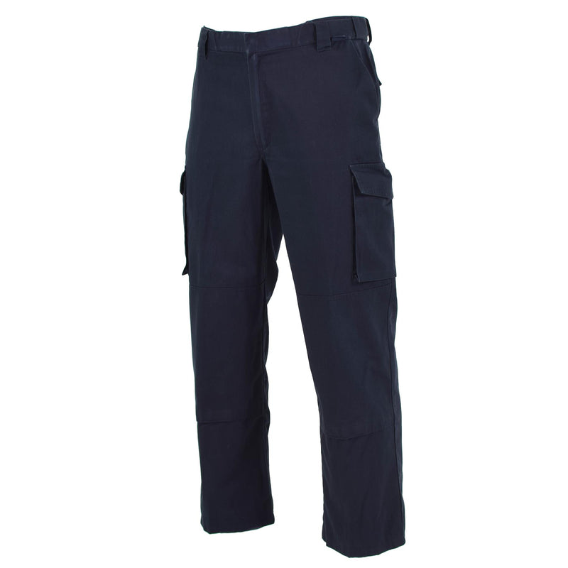 Genuine British police trousers blue uniform pants lightweight military surplus