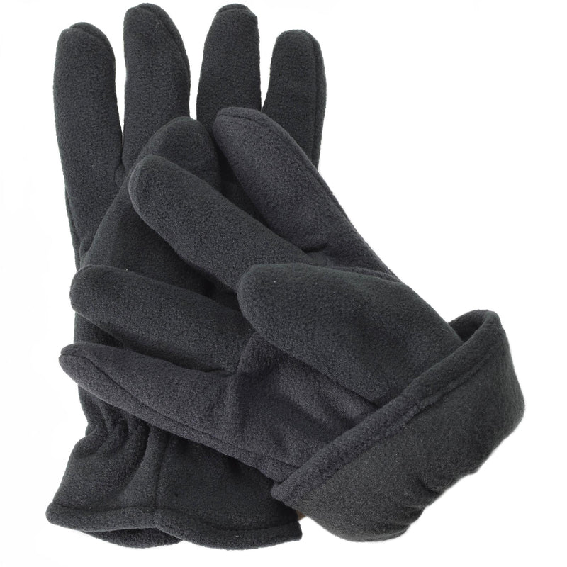 Mil-Tec Gloves Men Warm Fleece THINSULATE™ lining Black Winter tactical gear