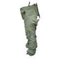 Original British Military Full Coverage Anti-G Flight Trousers Olive Green