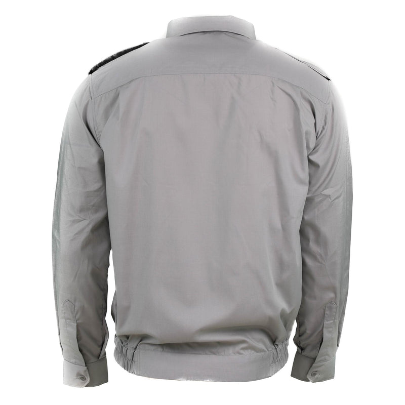 Genuine Bulgarian army cotton grey shirt unissued military long sleeve NEW